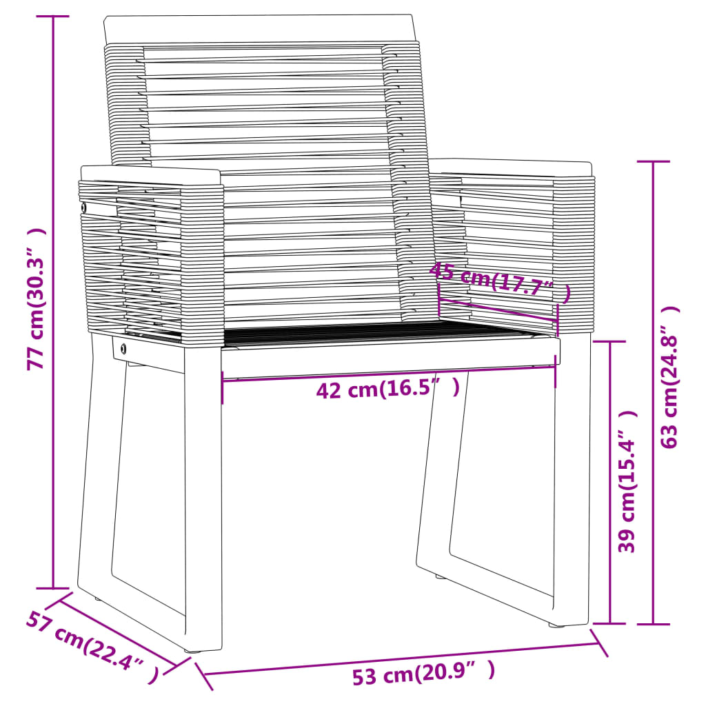 8720286911297_g_en_hd_5 vidaXL 3 Piece Garden Dining Set Black - Image 7