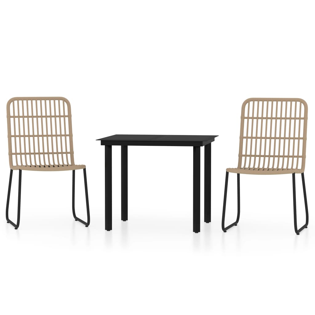 8720286911358_a_en_hd_1 vidaXL 3 Piece Garden Dining Set Oak - Image 2