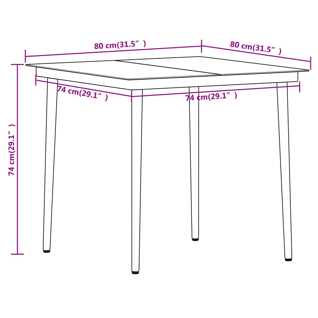 8720286911532_g_en_hd_6 vidaXL 3 Piece Garden Dining Set Black - Image 8