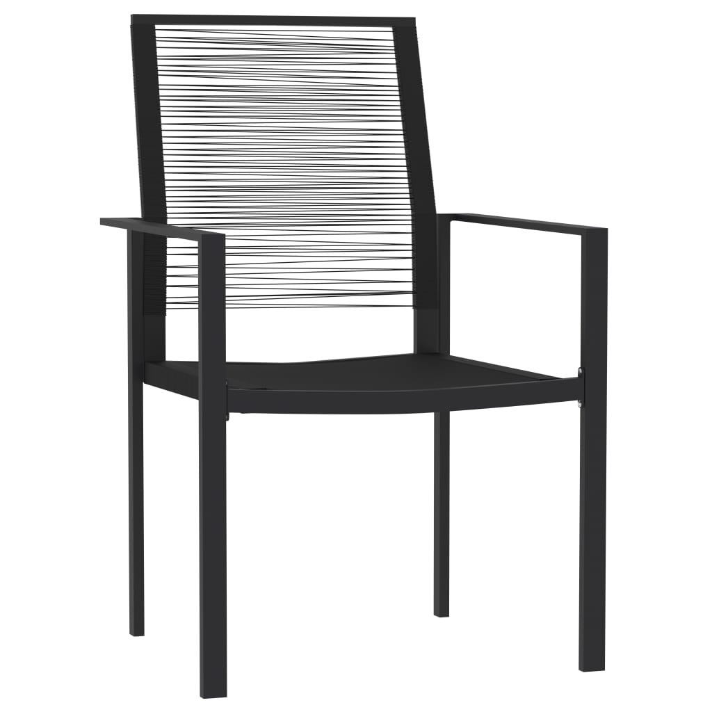 8720286911716_g_en_hd_1 vidaXL 3 Piece Garden Dining Set Black - Image 3