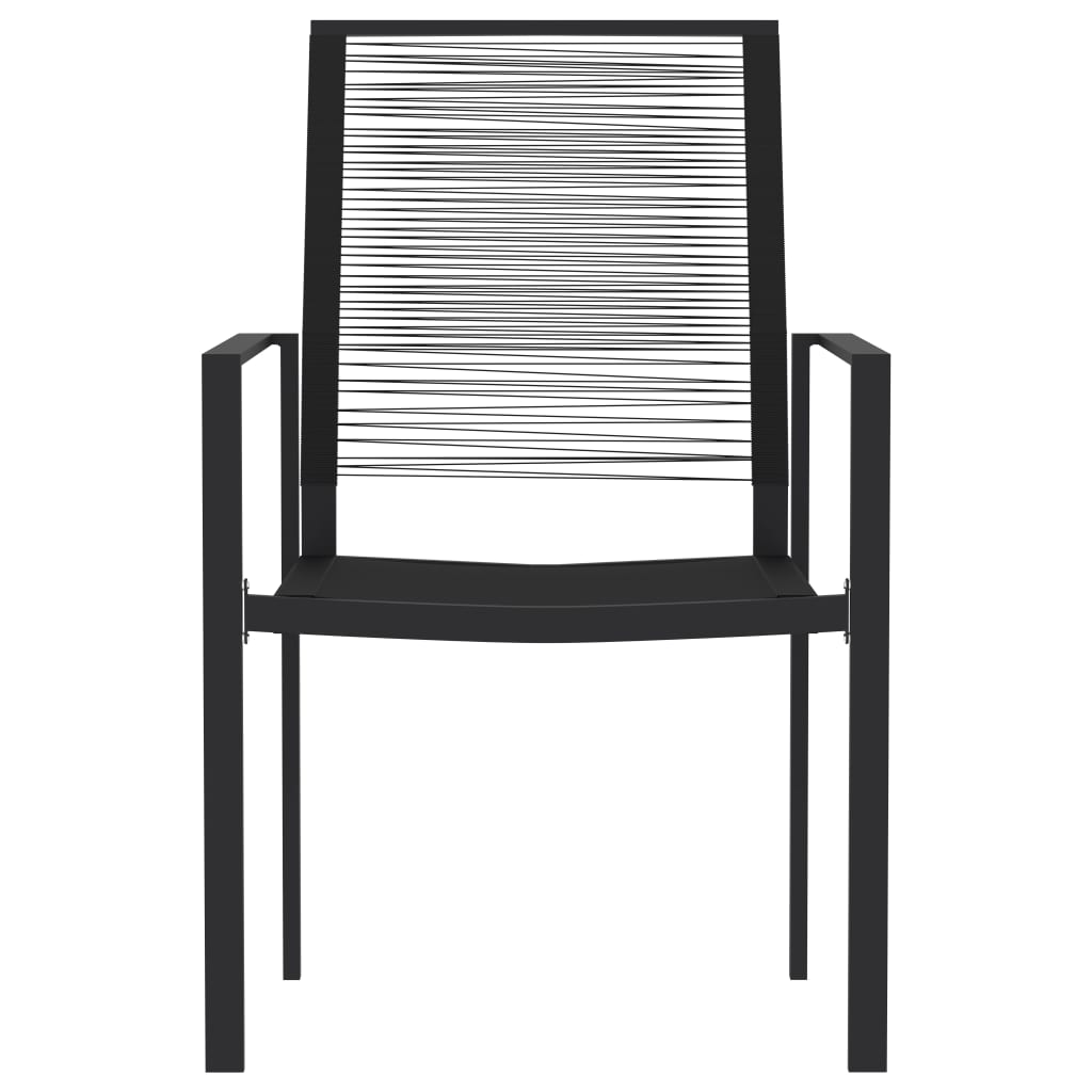 8720286911792_g_en_hd_2 vidaXL 5 Piece Garden Dining Set Black - Image 4