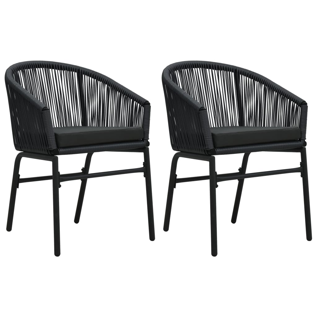 8720286911952_g_en_hd_1 vidaXL 3 Piece Garden Dining Set Black - Image 3