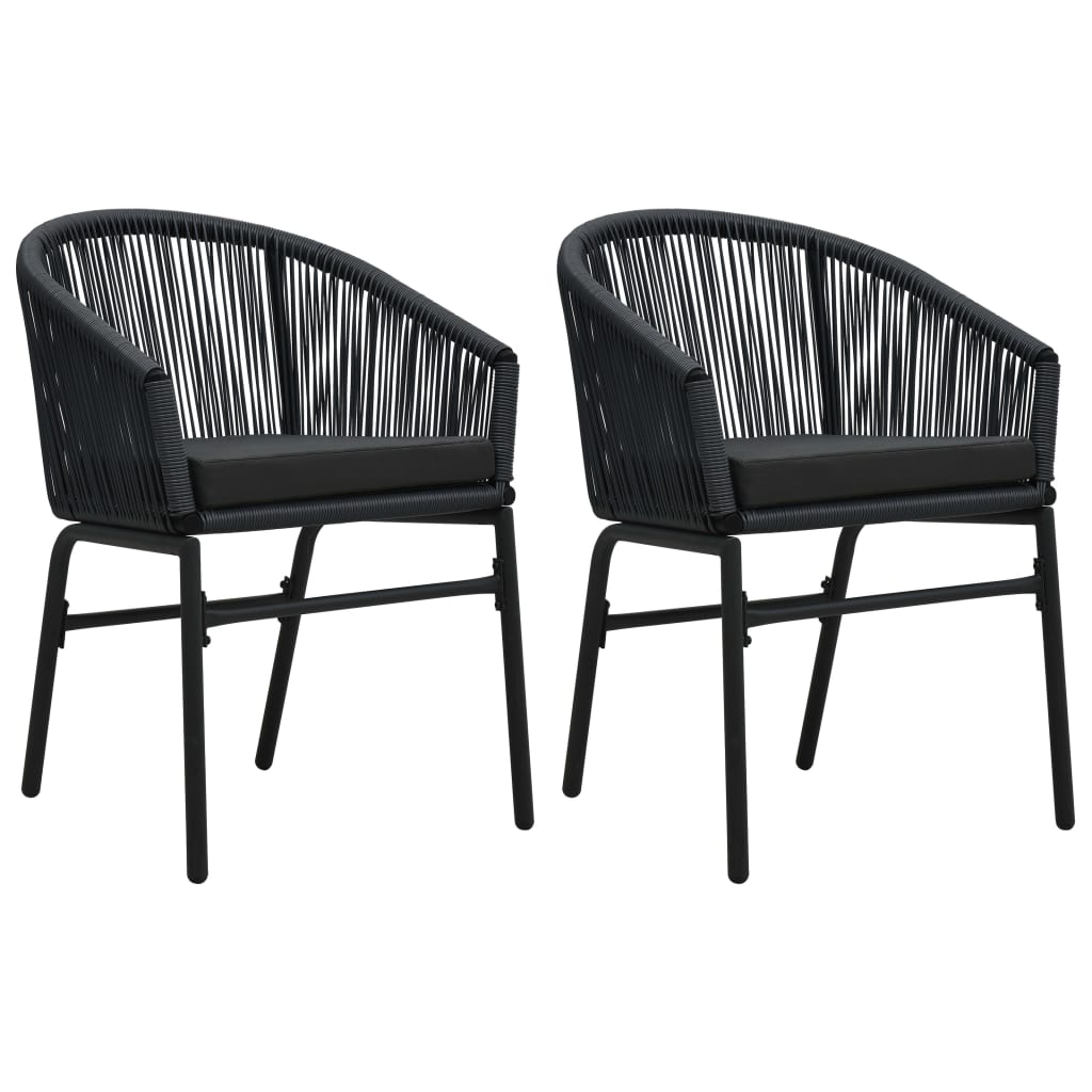 8720286912133_g_en_hd_1 vidaXL 3 Piece Garden Dining Set Black - Image 3
