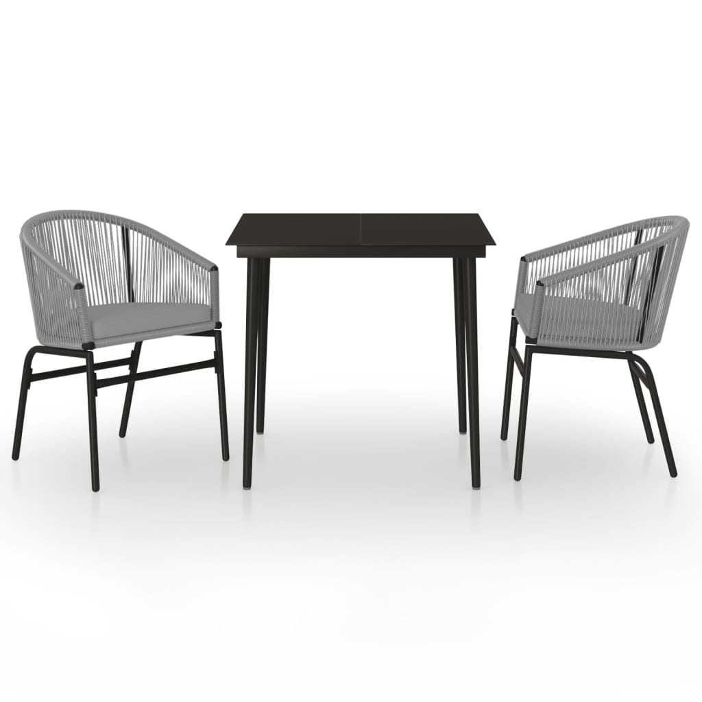 8720286912256_a_en_hd_1 vidaXL 3 Piece Garden Dining Set Anthracite - Image 2