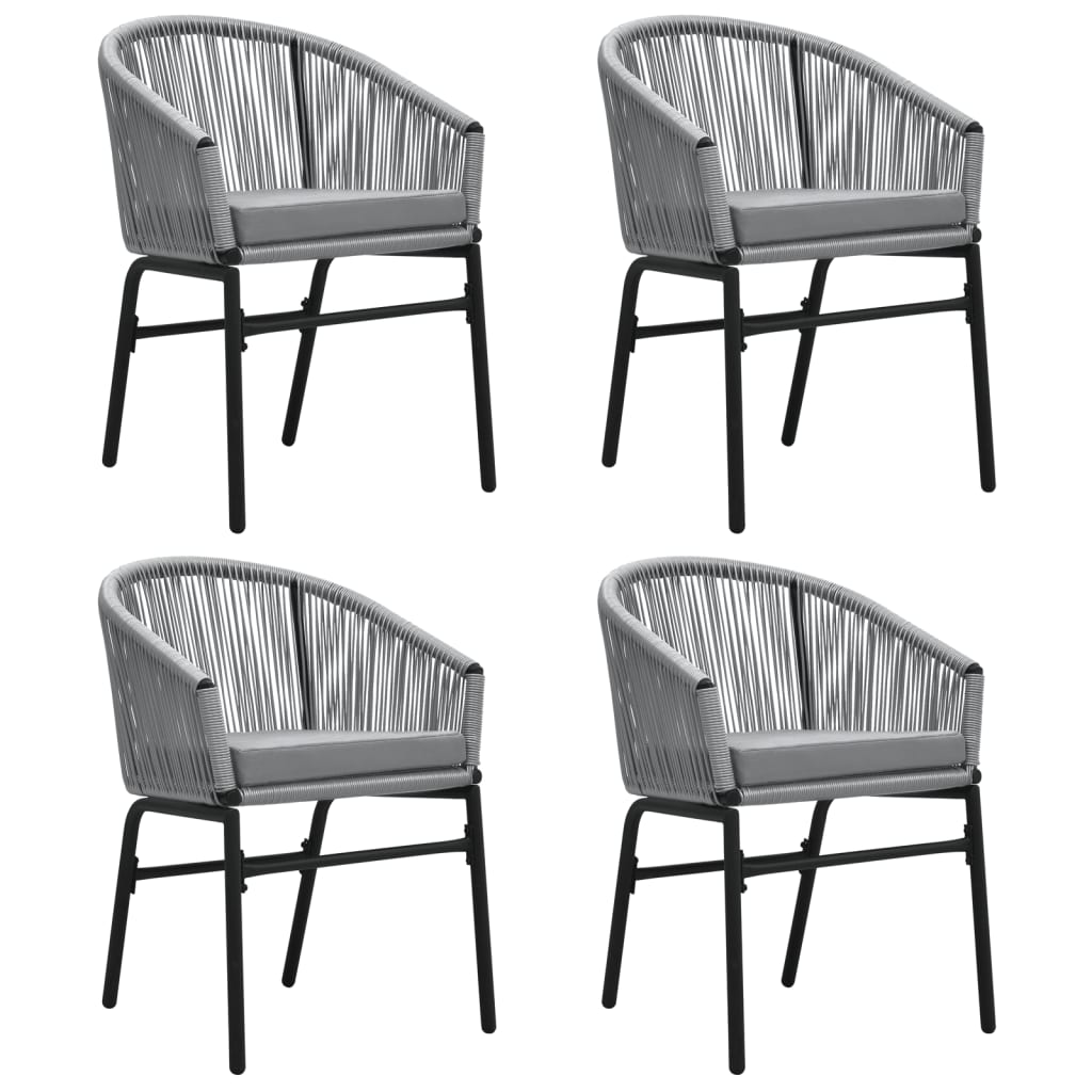 8720286912270_g_en_hd_1 vidaXL 5 Piece Garden Dining Set Grey - Image 3