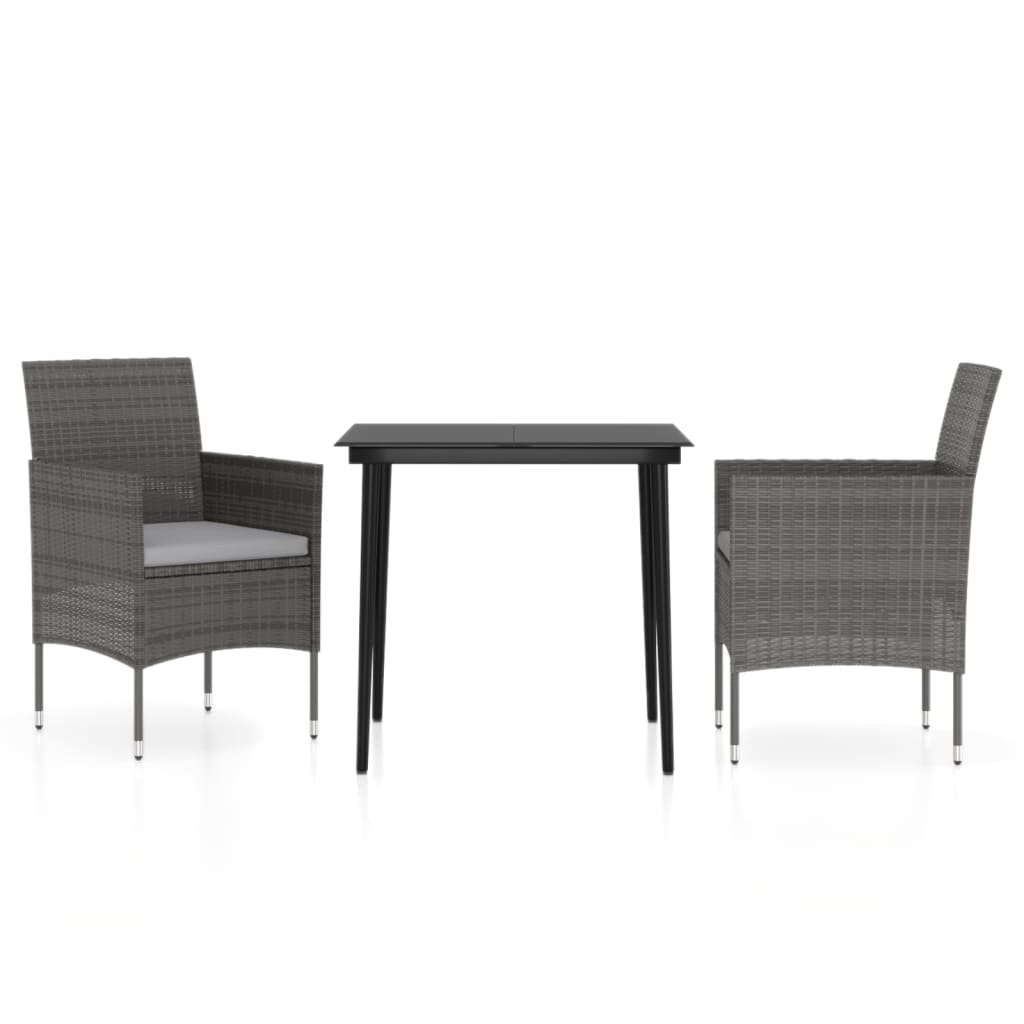 8720286912850_a_en_hd_1 vidaXL 3 Piece Garden Dining Set with Cushions Grey and Black - Image 2