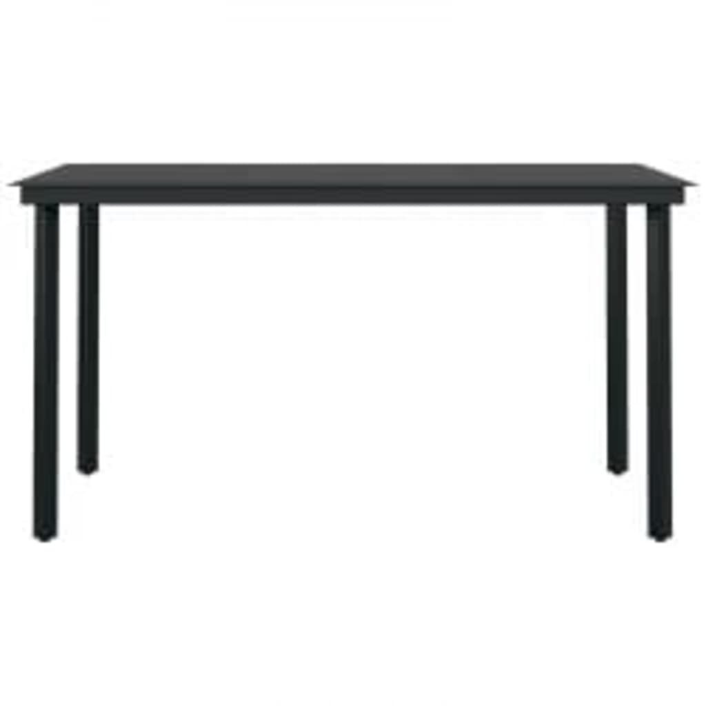 8720286913116_g_en_hd_3 vidaXL 5 Piece Outdoor Dining Set with Cushions Grey and Black - Image 5