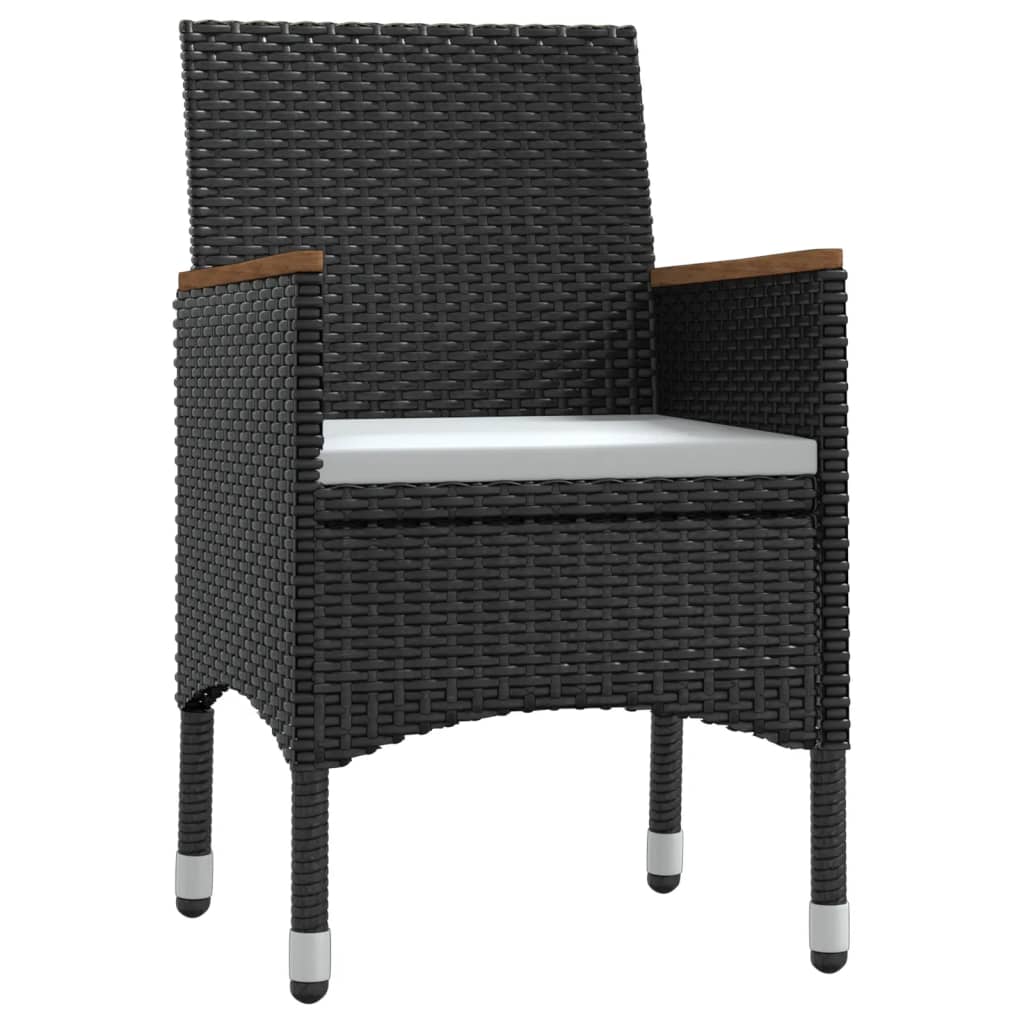 8720286913161_g_en_hd_1 vidaXL 5 Piece Garden Dining Set with Cushions Black - Image 3