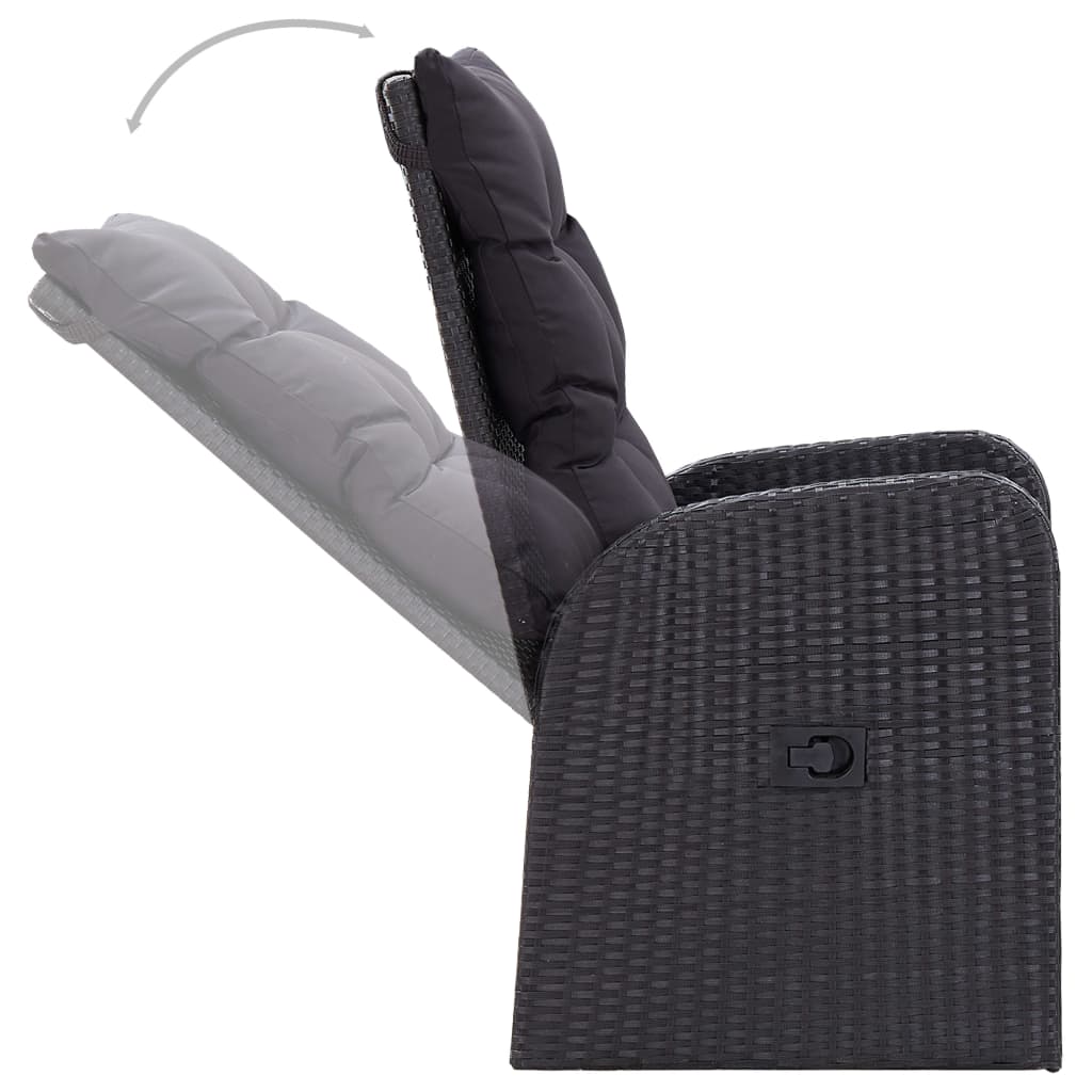 8720286914540_g_en_hd_5 vidaXL 5 Piece Garden Dining Set with Cushions Black - Image 7