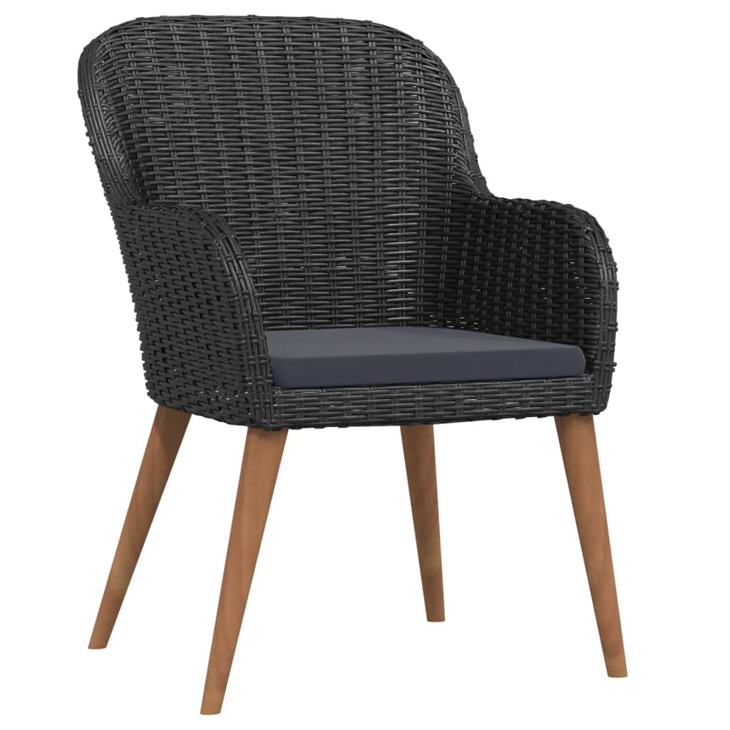 8720286914809_g_en_hd_1 vidaXL 5 Piece Garden Dining Set with Cushions Black - Image 3