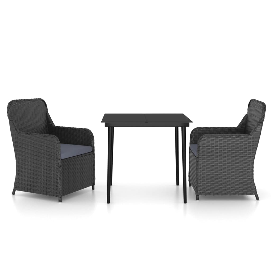 8720286915158_a_en_hd_1 vidaXL 3 Piece Garden Dining Set with Cushions Black - Image 2