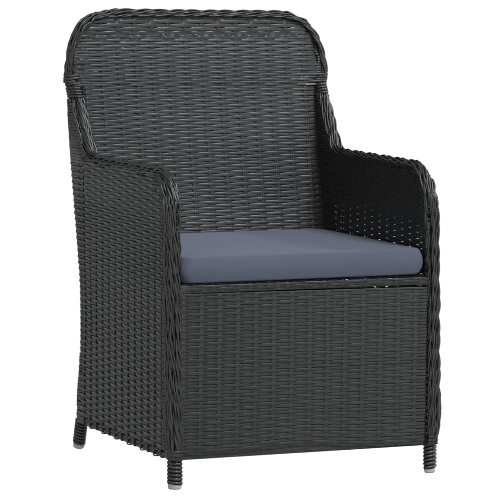 8720286915158_g_en_hd_1 vidaXL 3 Piece Garden Dining Set with Cushions Black - Image 3