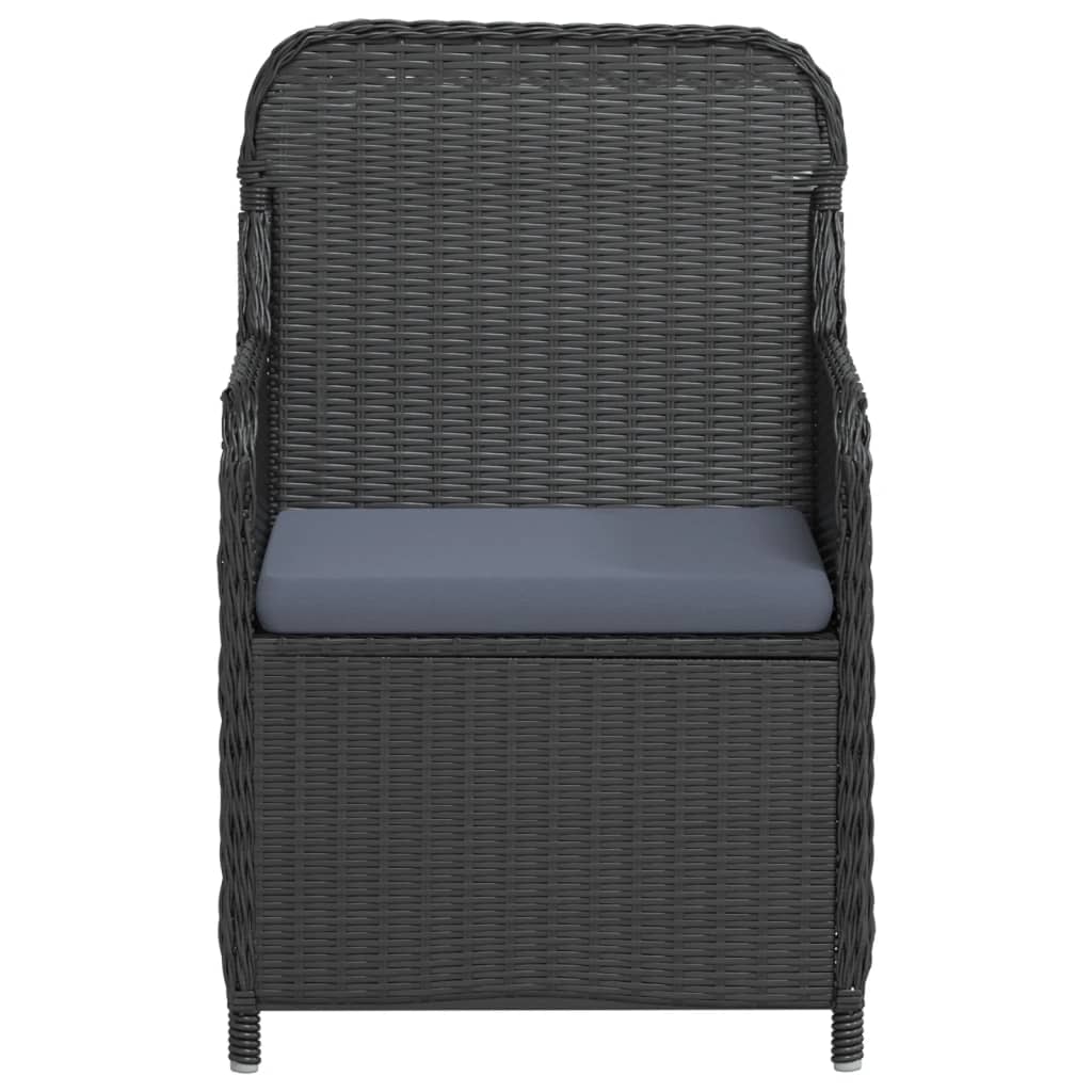 8720286915158_g_en_hd_2 vidaXL 3 Piece Garden Dining Set with Cushions Black - Image 4
