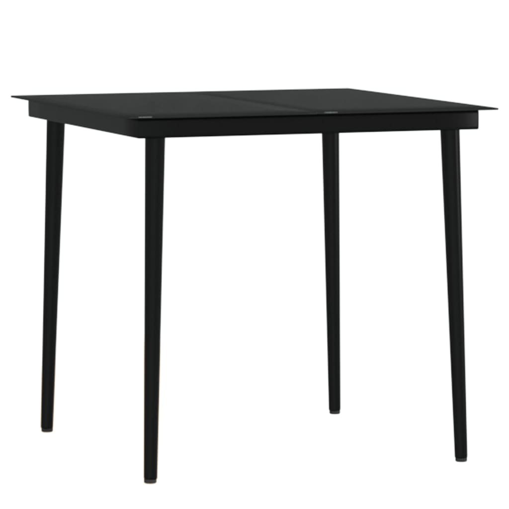 8720286915165_g_en_hd_3 vidaXL 5 Piece Garden Dining Set with Cushions Black - Image 5