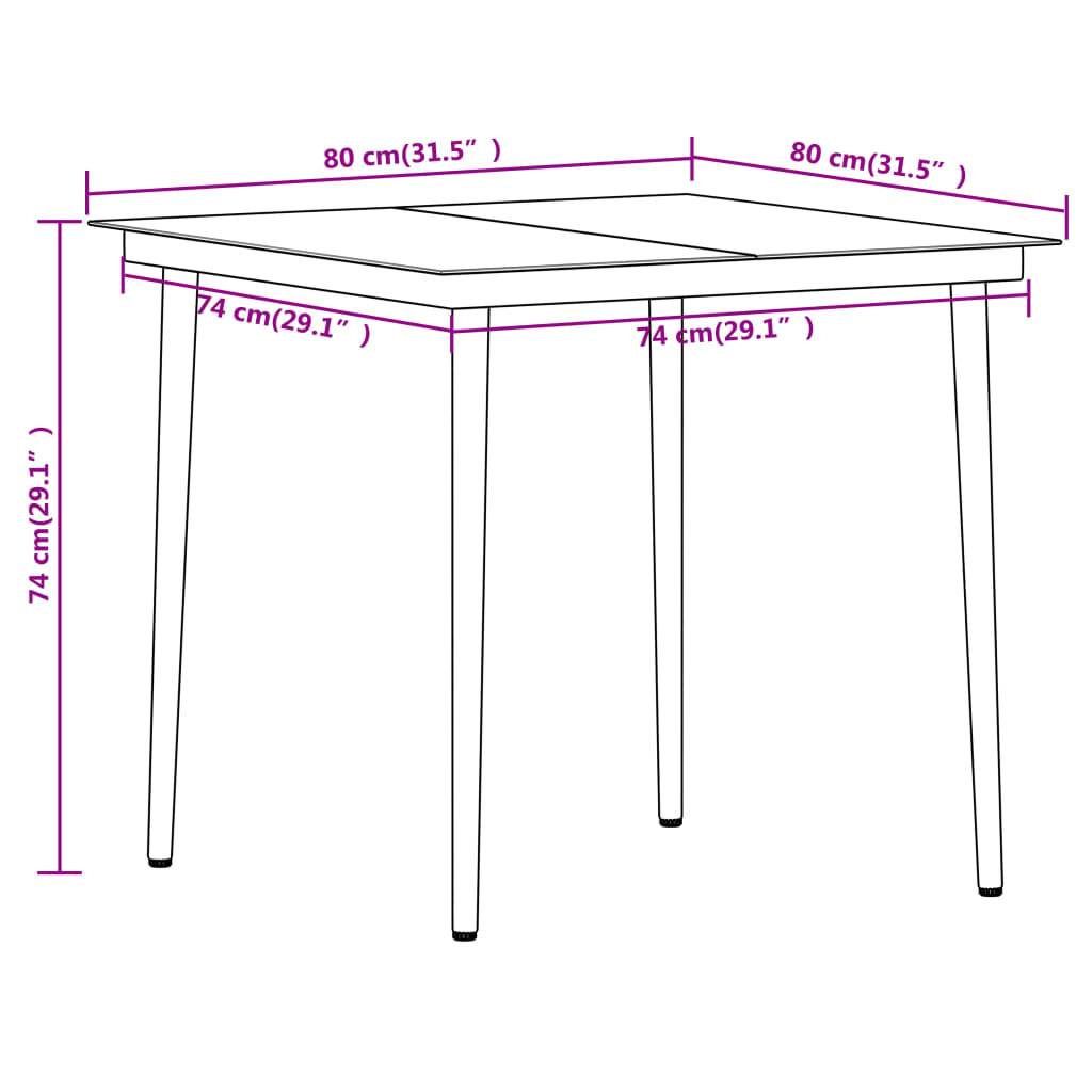 8720286915455_g_en_hd_7 vidaXL 3 Piece Garden Dining Set Black - Image 9