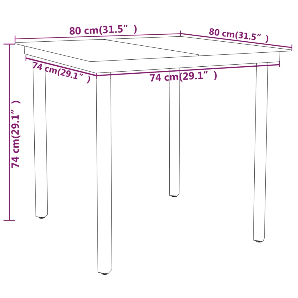 8720286915516_g_en_hd_5 vidaXL 3 Piece Garden Dining Set Black - Image 7