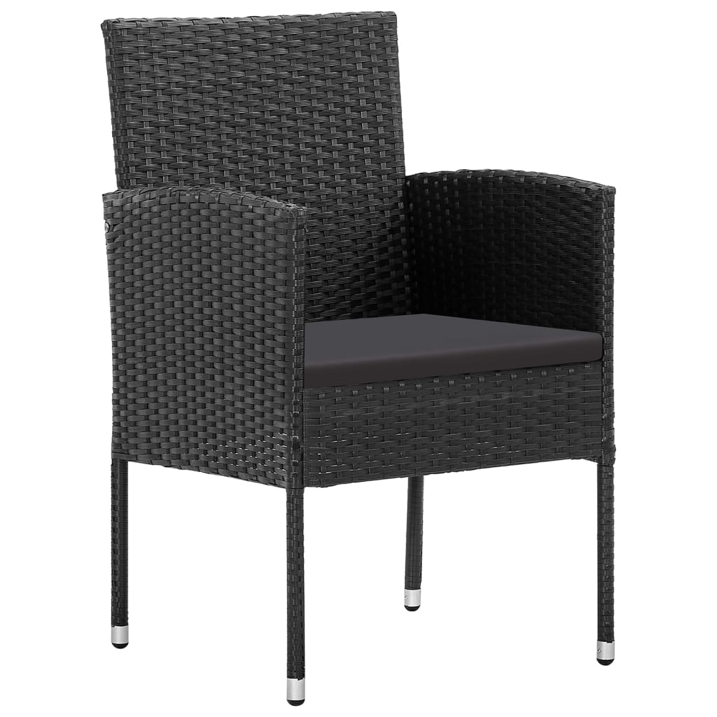 8720286915875_g_en_hd_1 vidaXL 3 Piece Garden Dining Set Black - Image 3