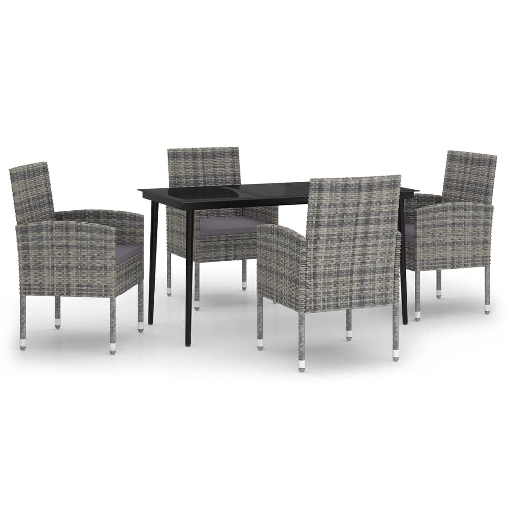 8720286916018_a_en_hd_1 vidaXL 5 Piece Garden Dining Set Anthracite - Image 2