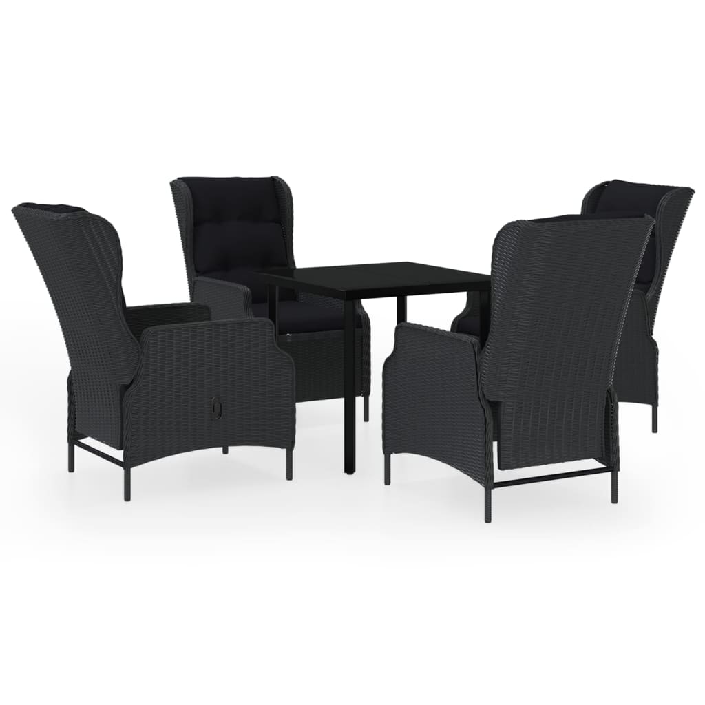 8720286916124_a_en_hd_1 vidaXL 5 Piece Garden Dining Set Dark Grey - Image 2