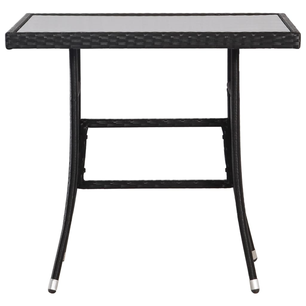 8720286917893_g_en_hd_1 vidaXL Garden Table Black 80x80x74 cm Poly Rattan - Image 2