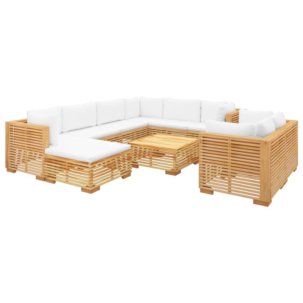 8720286919118_g_en_hd_1 vidaXL 10 Piece Garden Lounge Set with Cushions Solid Teak Wood - Image 3