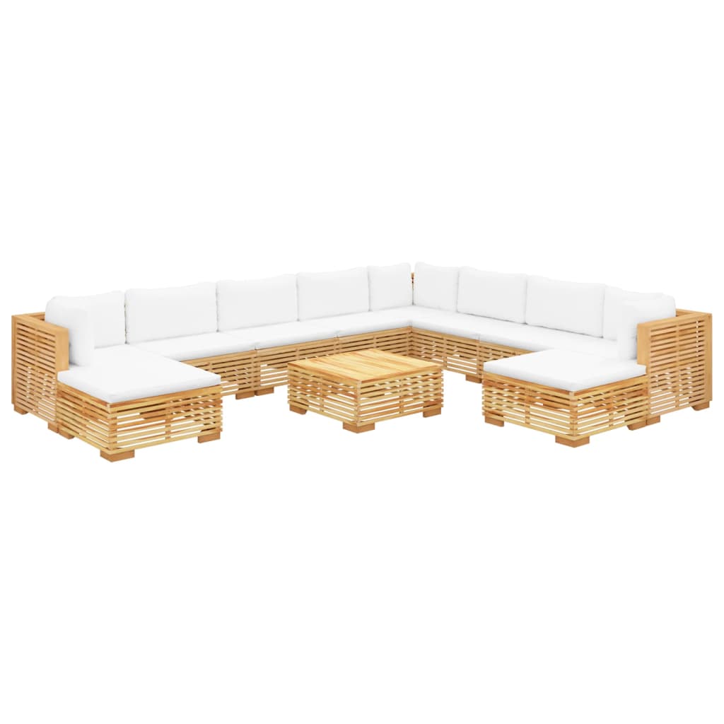 8720286919132_g_en_hd_1 vidaXL 11 Piece Garden Lounge Set with Cushions Solid Teak Wood - Image 3