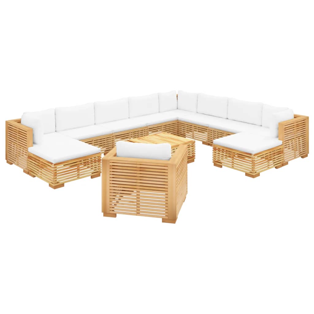 8720286919156_g_en_hd_1 vidaXL 12 Piece Garden Lounge Set with Cushions Solid Teak Wood - Image 3