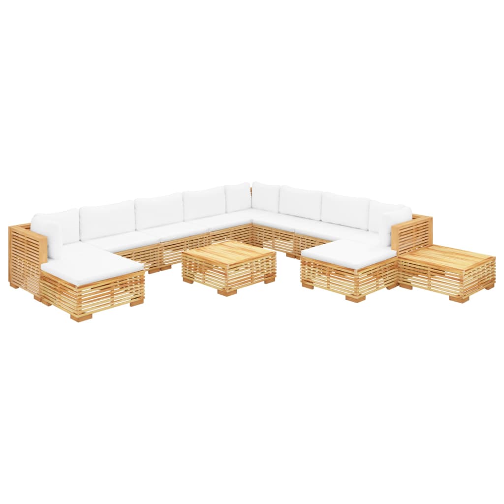 8720286919170_g_en_hd_1 vidaXL 12 Piece Garden Lounge Set with Cushions Solid Teak Wood - Image 3