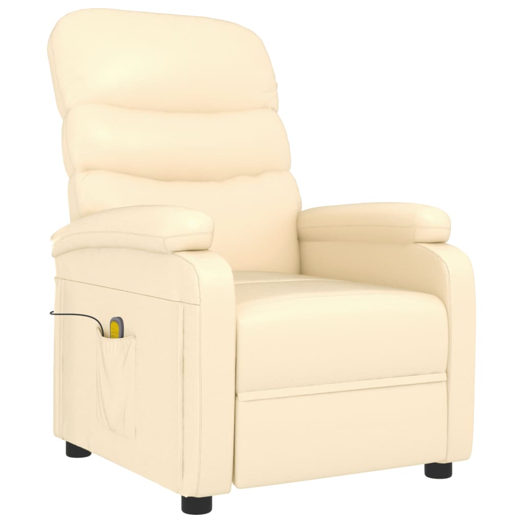 8720286919538_g_en_hd_1 vidaXL Massage Chair Cream Faux Leather - Image 3