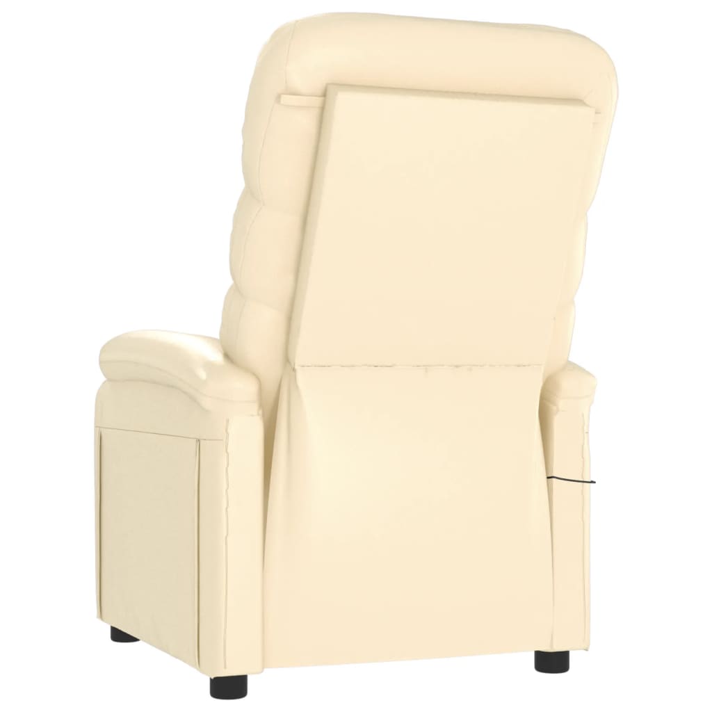 8720286919538_g_en_hd_4 vidaXL Massage Chair Cream Faux Leather - Image 6