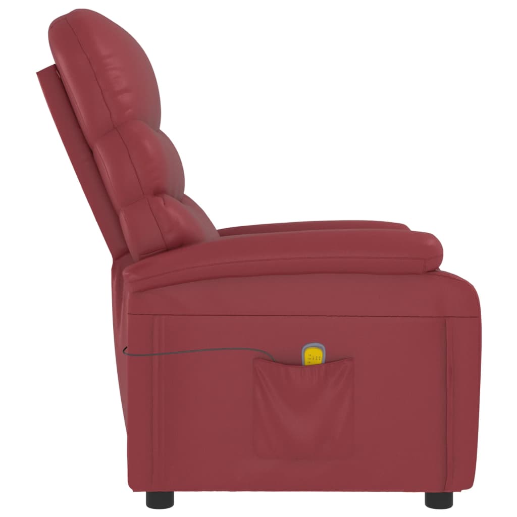 8720286919569_g_en_hd_3 vidaXL Massage Chair Wine Red Faux Leather - Image 5