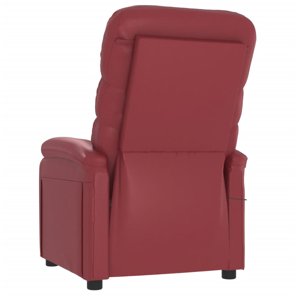 8720286919569_g_en_hd_4 vidaXL Massage Chair Wine Red Faux Leather - Image 6