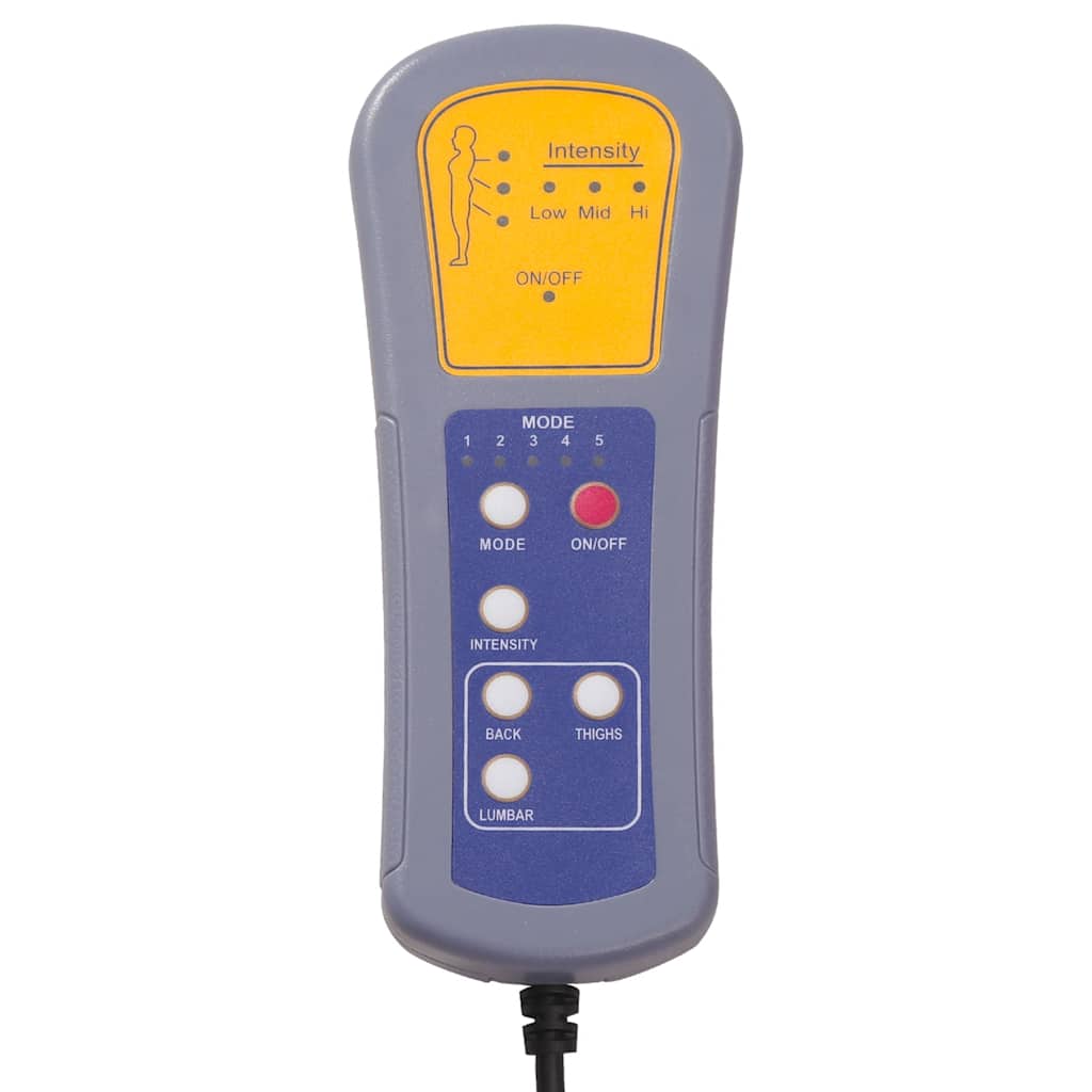 8720286919927_g_en_hd_7 vidaXL Massage Chair Light Grey Fabric - Image 9