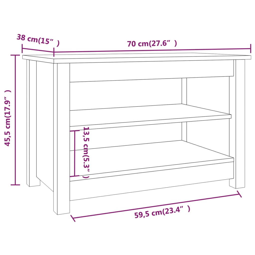 8720286922606_g_en_hd_5 vidaXL Shoe Bench 70x38x45.5 cm Solid Wood Pine - Image 7