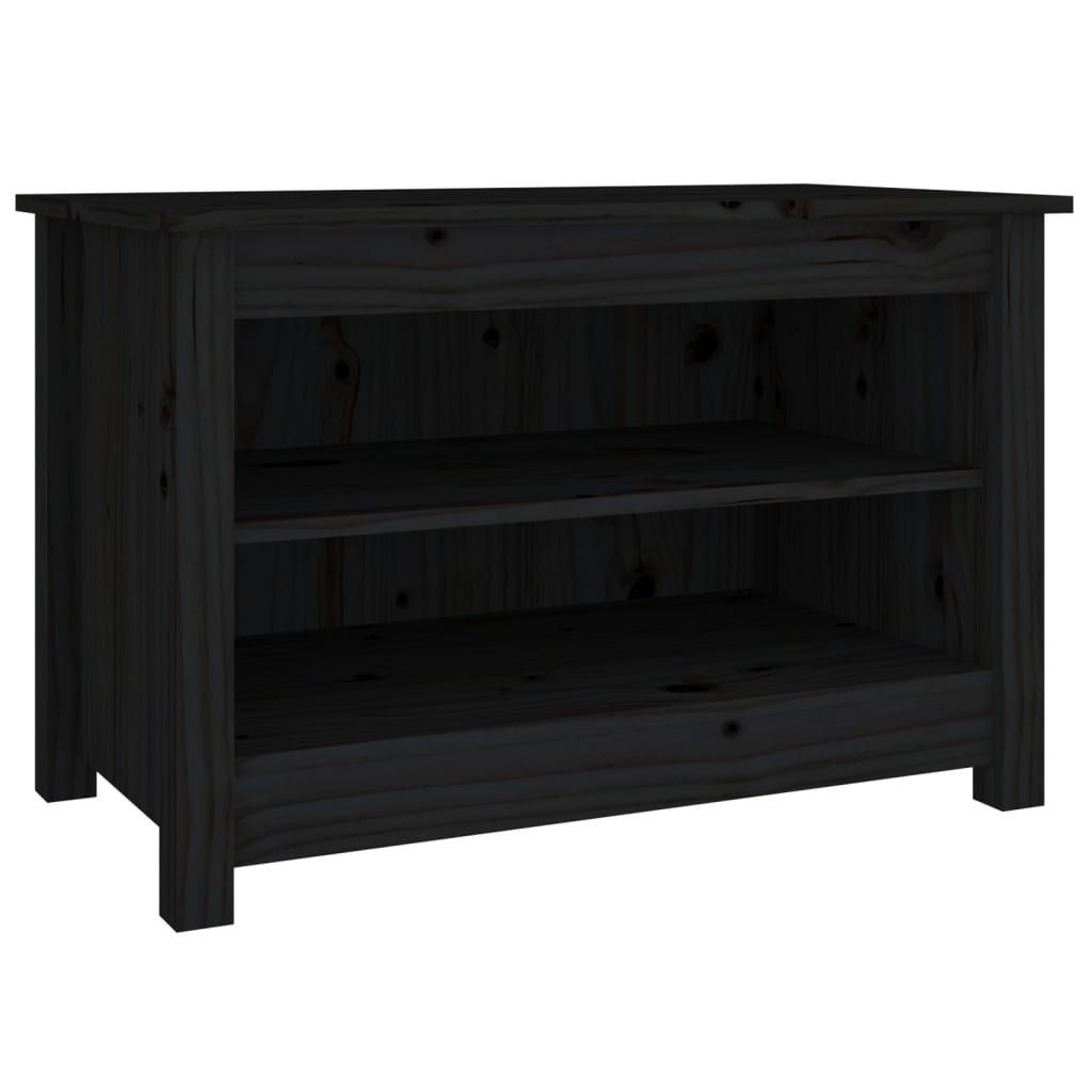 8720286922644_a_en_hd_1 vidaXL Shoe Bench Black 70x38x45.5 cm Solid Wood Pine - Image 2