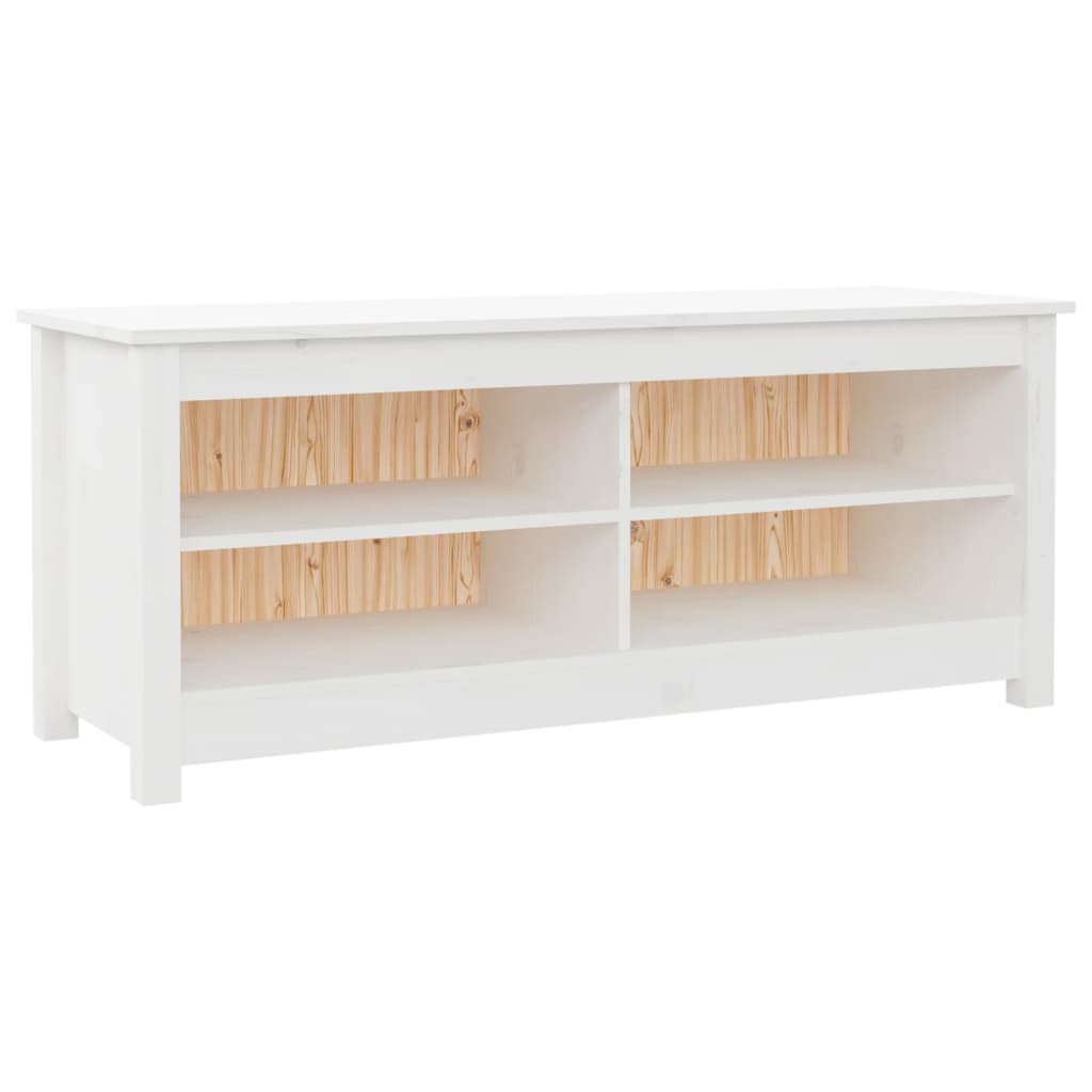 8720286922668_a_en_hd_1 vidaXL Shoe Bench White 110x38x45.5 cm Solid Wood Pine - Image 2
