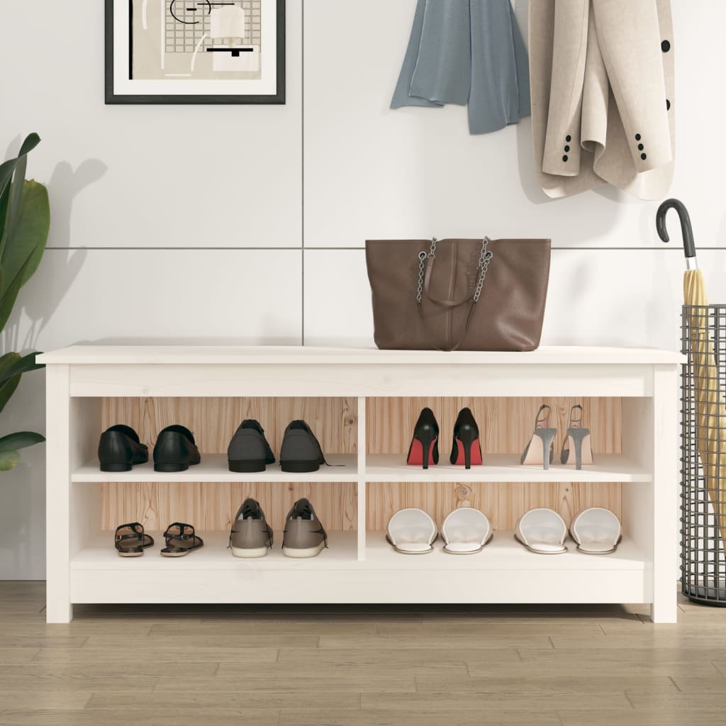 8720286922668_g_en_hd_3 vidaXL Shoe Bench White 110x38x45.5 cm Solid Wood Pine - Image 5