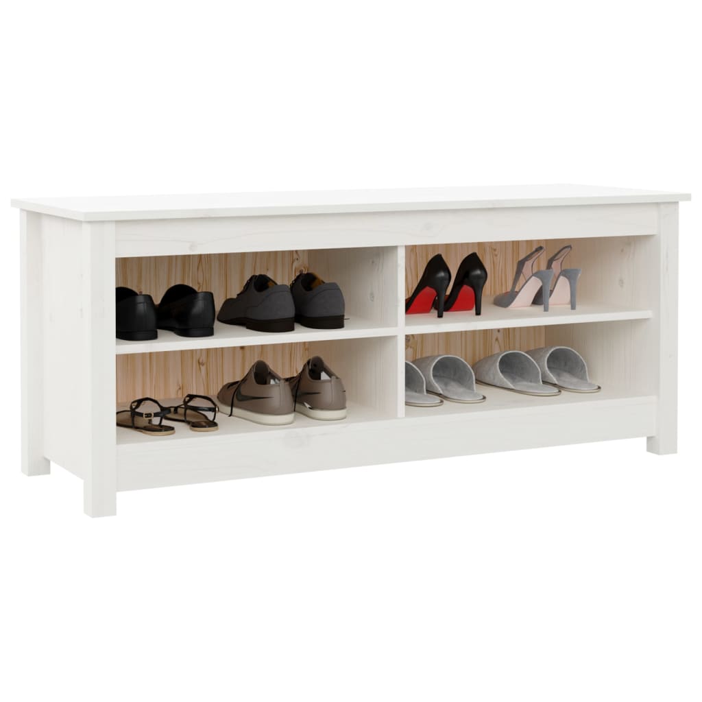 8720286922668_g_en_hd_4 vidaXL Shoe Bench White 110x38x45.5 cm Solid Wood Pine - Image 6