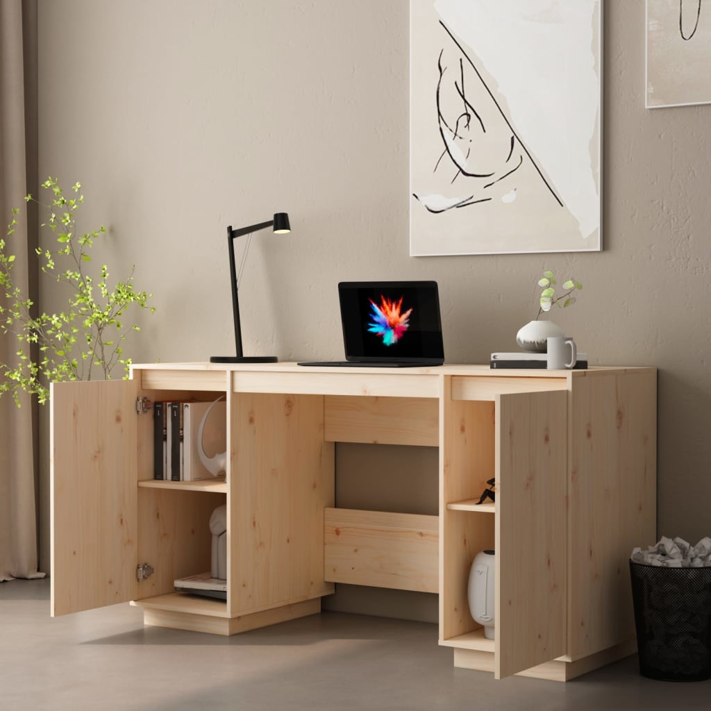 8720286923054_g_en_hd_1 vidaXL Desk 140x50x75 cm Solid Wood Pine - Image 4