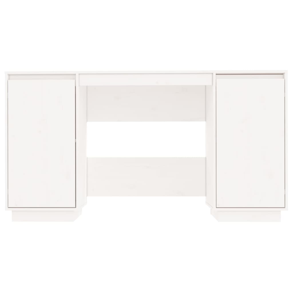 8720286923061_g_en_hd_3 vidaXL Desk White 140x50x75 cm Solid Wood Pine - Image 6