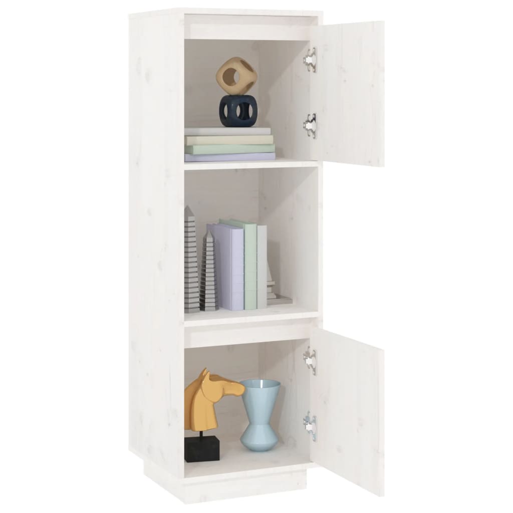 8720286923412_g_en_hd_7 vidaXL Highboard White 38x35x117 cm Solid Wood Pine - Image 10