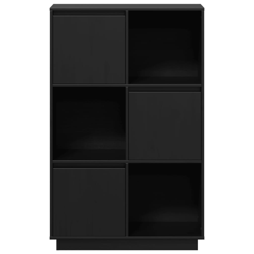 8720286923498_g_en_hd_4 vidaXL Highboard Black 74x35x117 cm Solid Wood Pine - Image 7