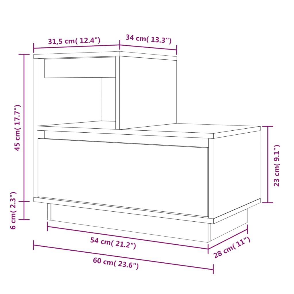 8720286923559_g_en_hd_8 vidaXL Bedside Cabinet 60x34x51 cm Solid Wood Pine - Image 10