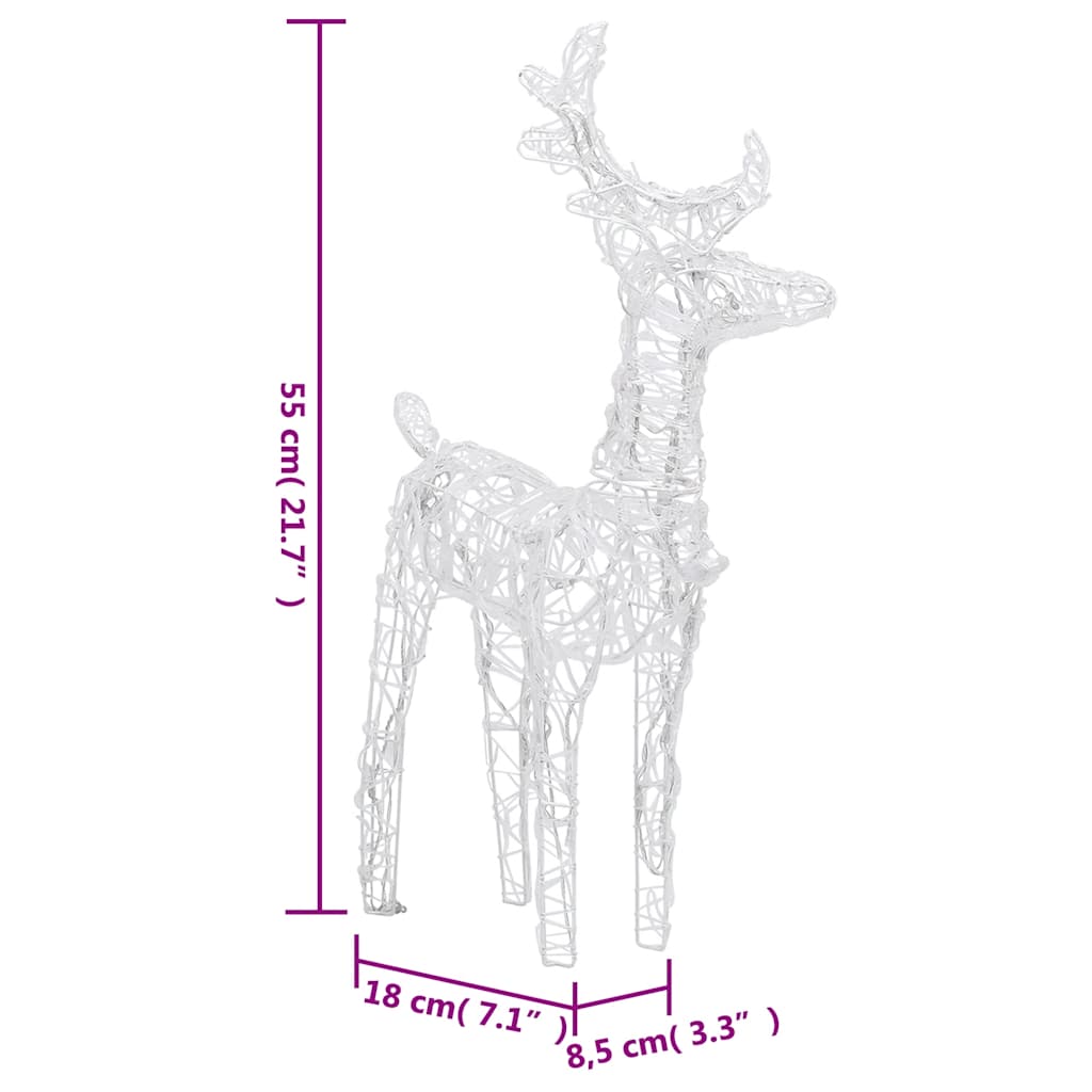 8720286923672_g_en_hd_5 vidaXL Christmas Reindeers 2 pcs Warm White 80 LEDs Acrylic - Image 7