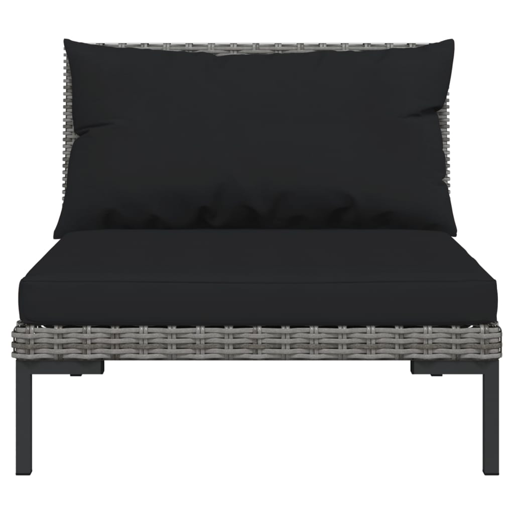 8720286924532_g_en_hd_2 vidaXL 10 Piece Garden Lounge Set with Cushions Poly Rattan Dark Grey - Image 4