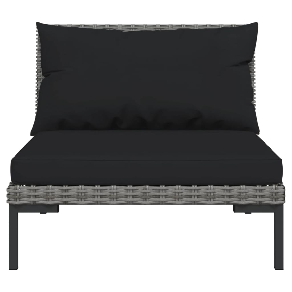 8720286925331_g_en_hd_2 vidaXL 10 Piece Garden Lounge Set with Cushions Poly Rattan Dark Grey - Image 4
