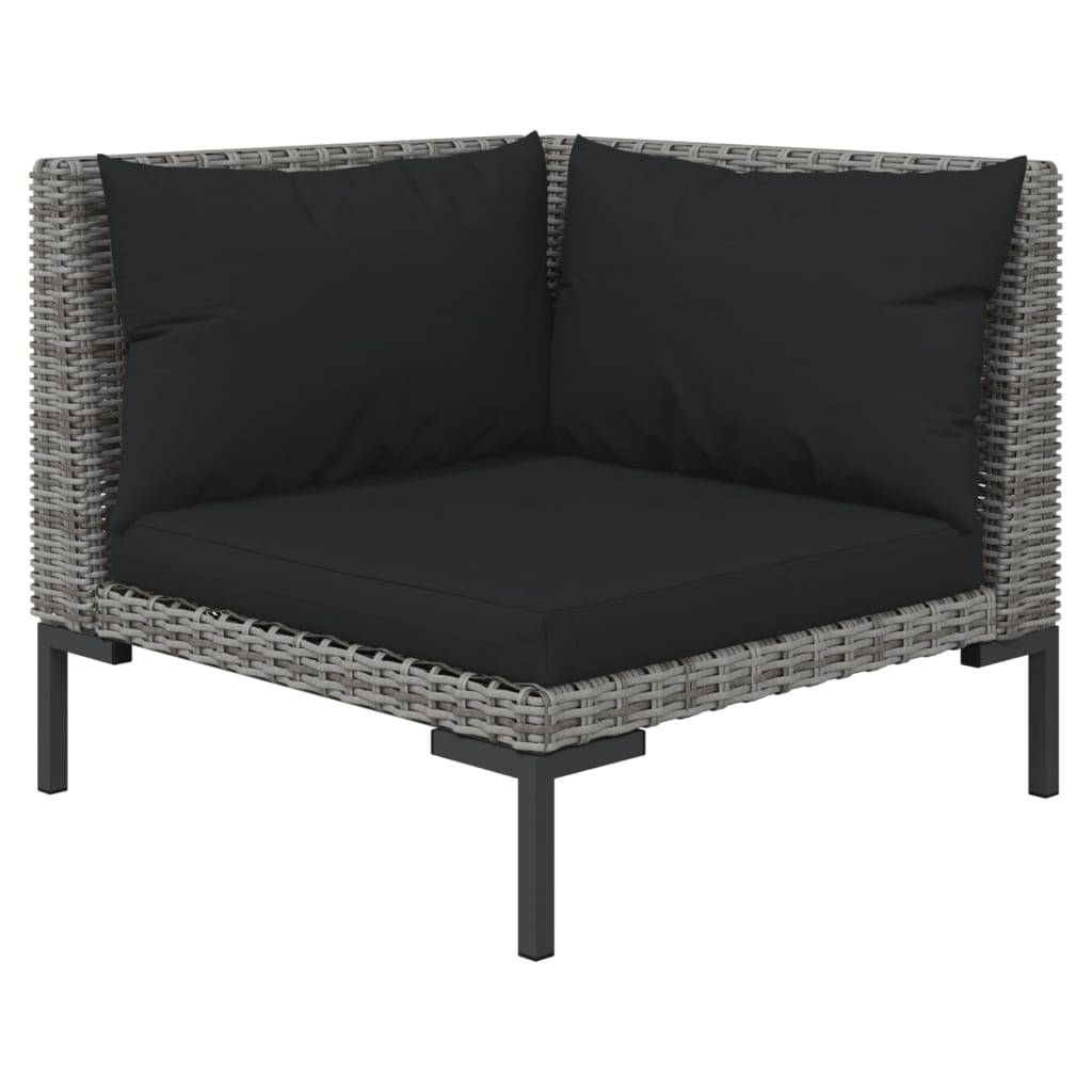 8720286925331_g_en_hd_3 vidaXL 10 Piece Garden Lounge Set with Cushions Poly Rattan Dark Grey - Image 5
