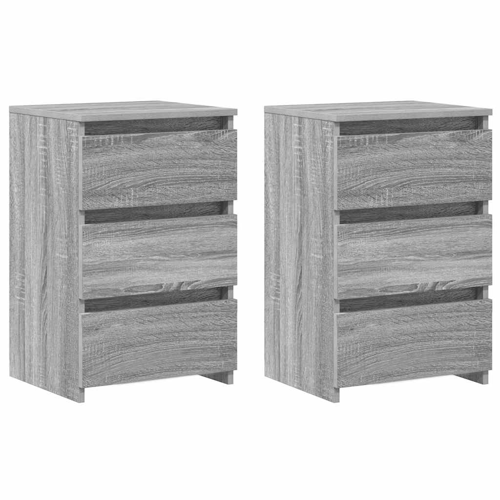 8720286932360_a_en_hd_1 vidaXL Bed Cabinets 2 pcs  Grey Sonoma 40x35x62.5 cm Engineered Wood - Image 2