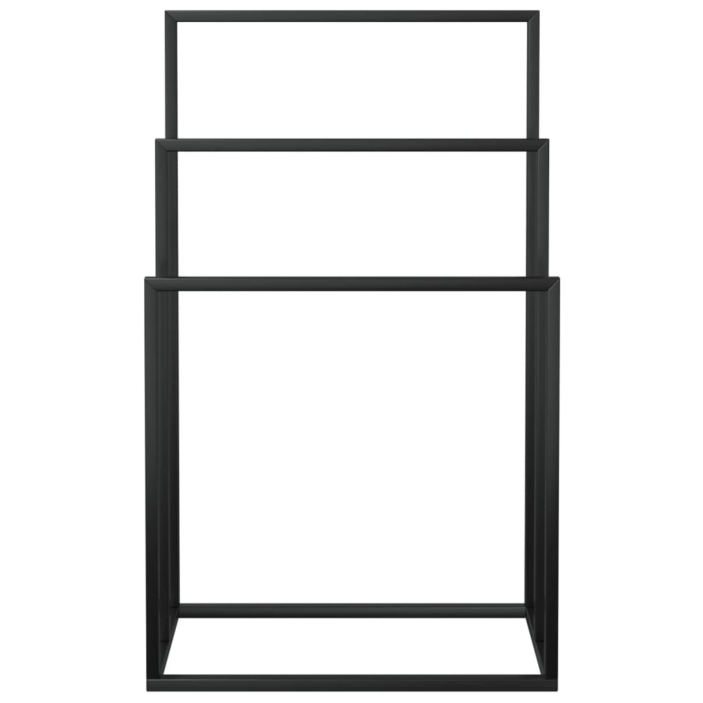 8720286933503_g_en_hd_1 vidaXL Freestanding Towel Rack Black 48x24x79 cm Iron - Image 3