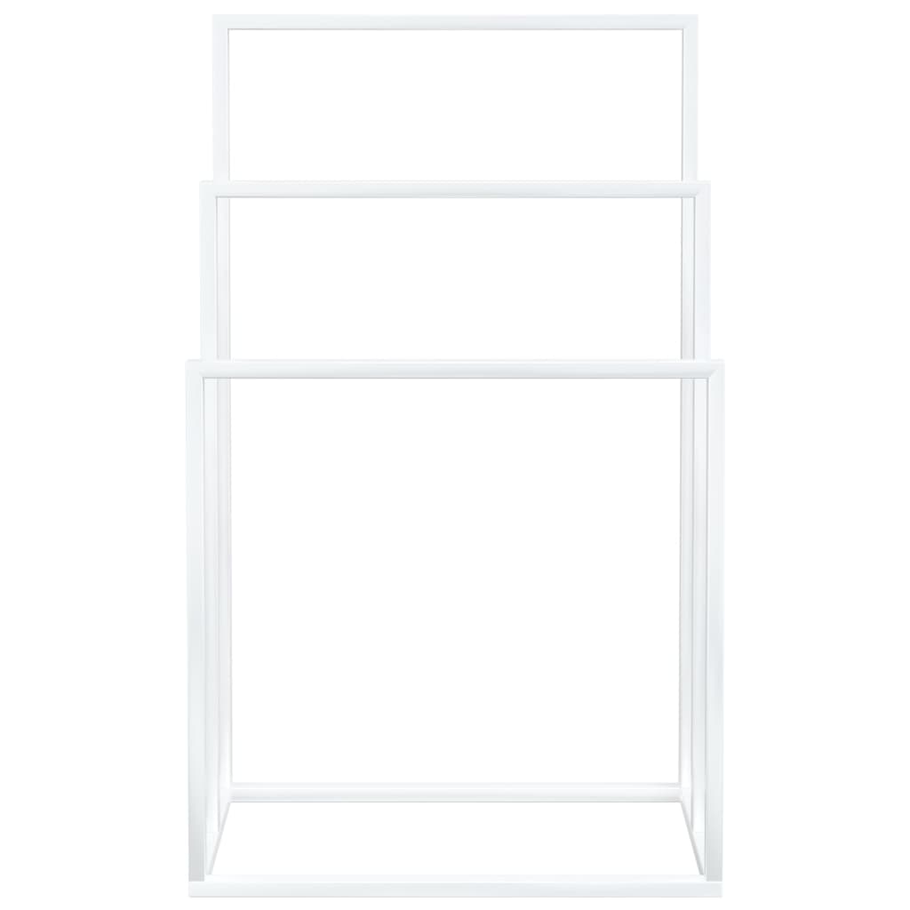 8720286933510_g_en_hd_1 vidaXL Freestanding Towel Rack White 48x24x79 cm Iron - Image 3